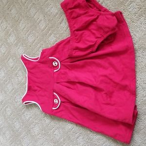 Girls gap 18-24 months dress red